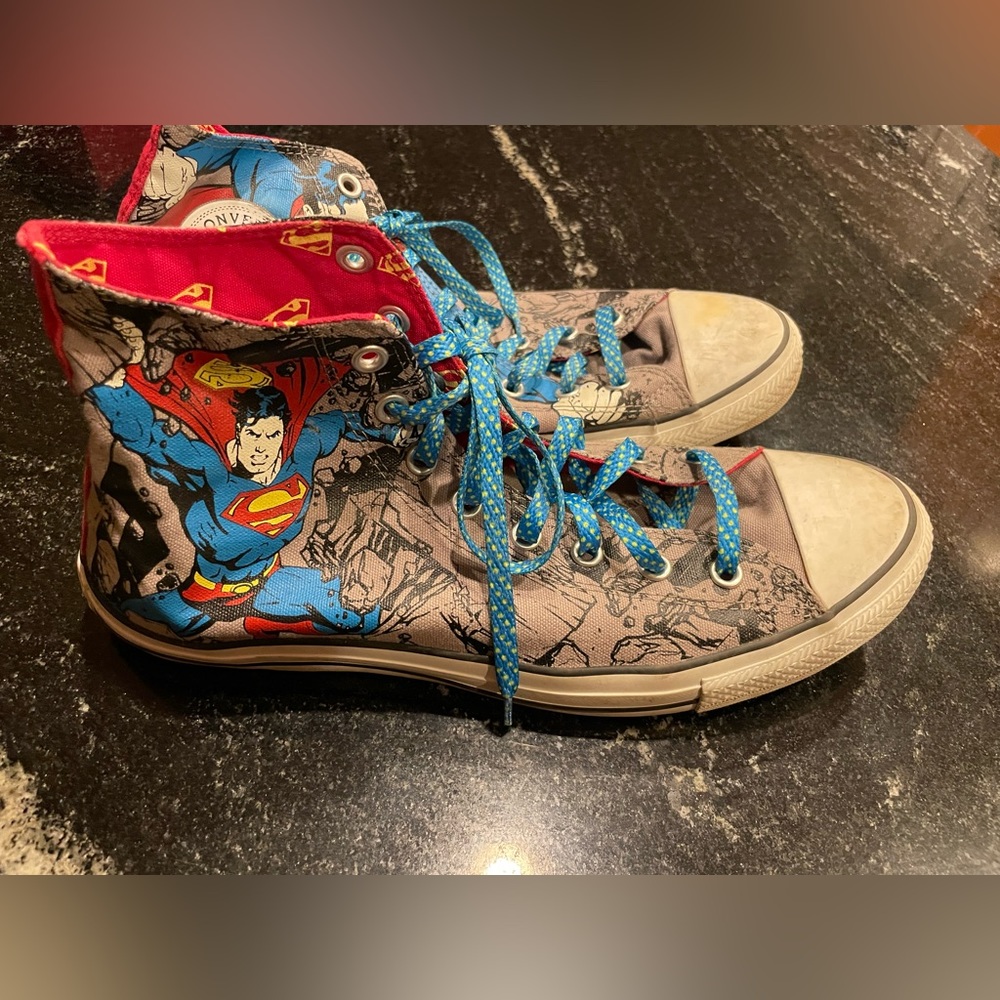 Vintage Superman All-Star Converse size 11 men